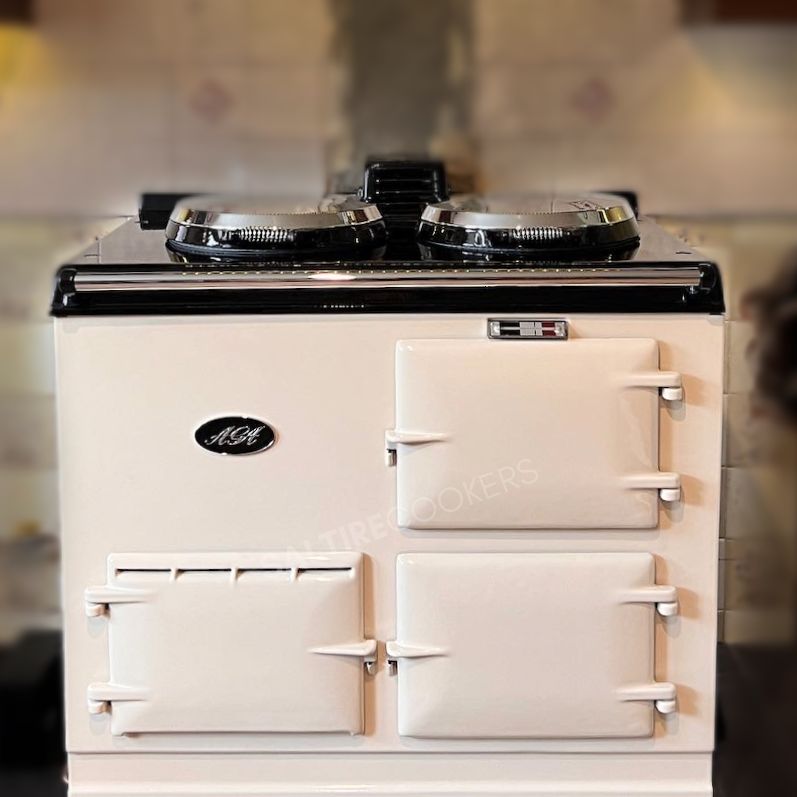 2 Oven Refurbished Aga Cooker (Light Cream)