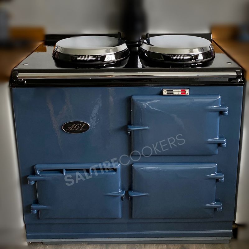 2 Oven Refurbished Aga Cooker (Anthracite)