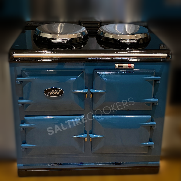 3 Oven Refurbished Aga Cooker (Peacock)