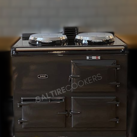 2 Oven Refurbished Aga Cooker (Light Pewter)