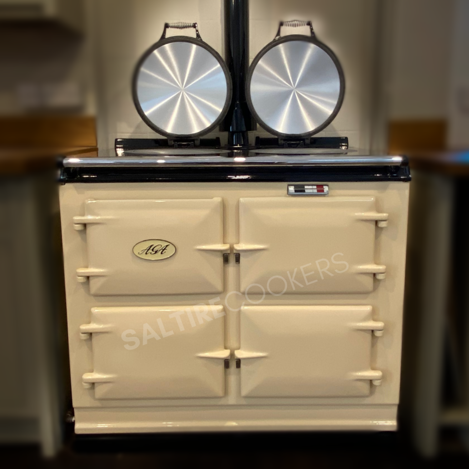 3 Oven Refurbished Aga Cooker (No6 Cream)