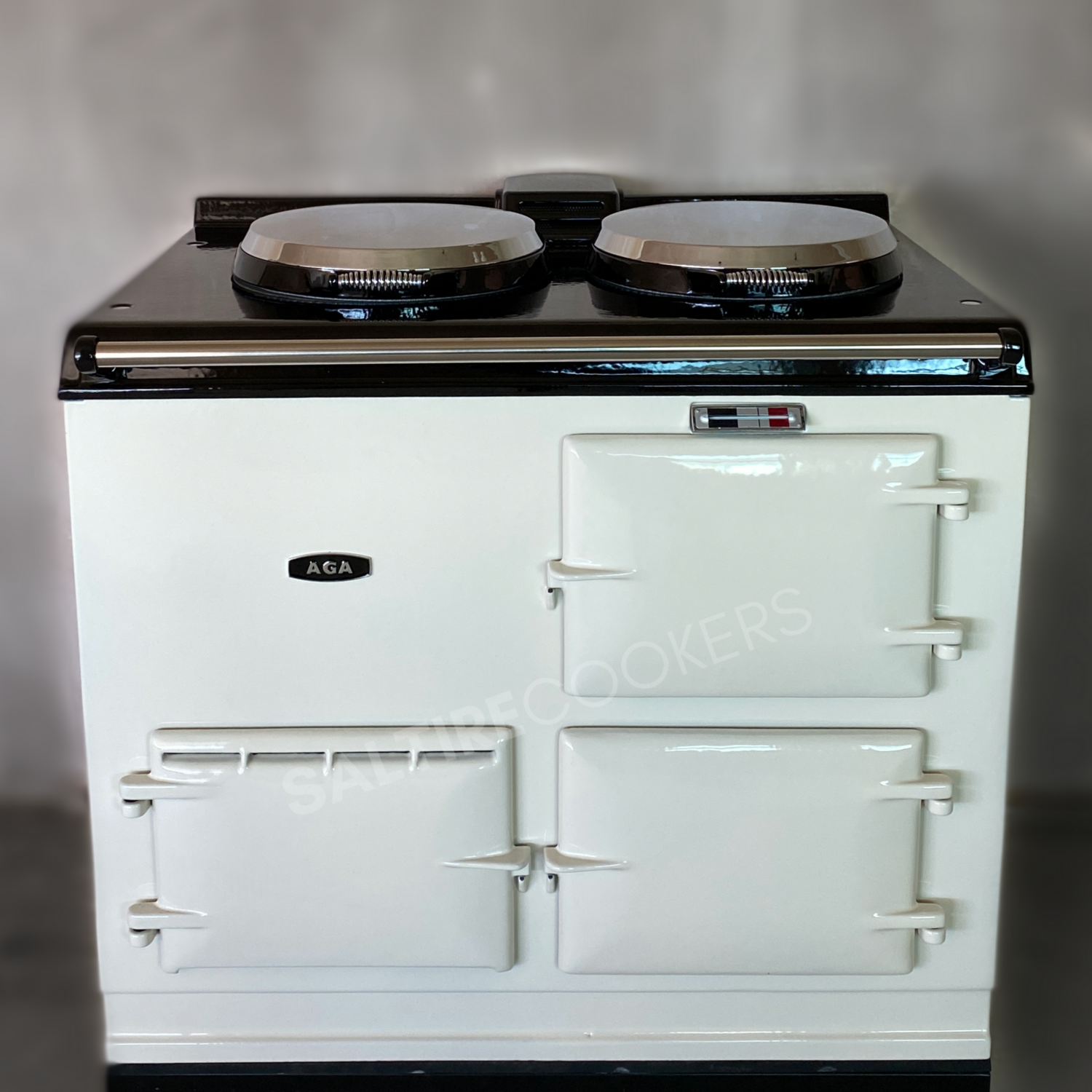 2 Oven Refurbished Aga Cooker (Ivory)