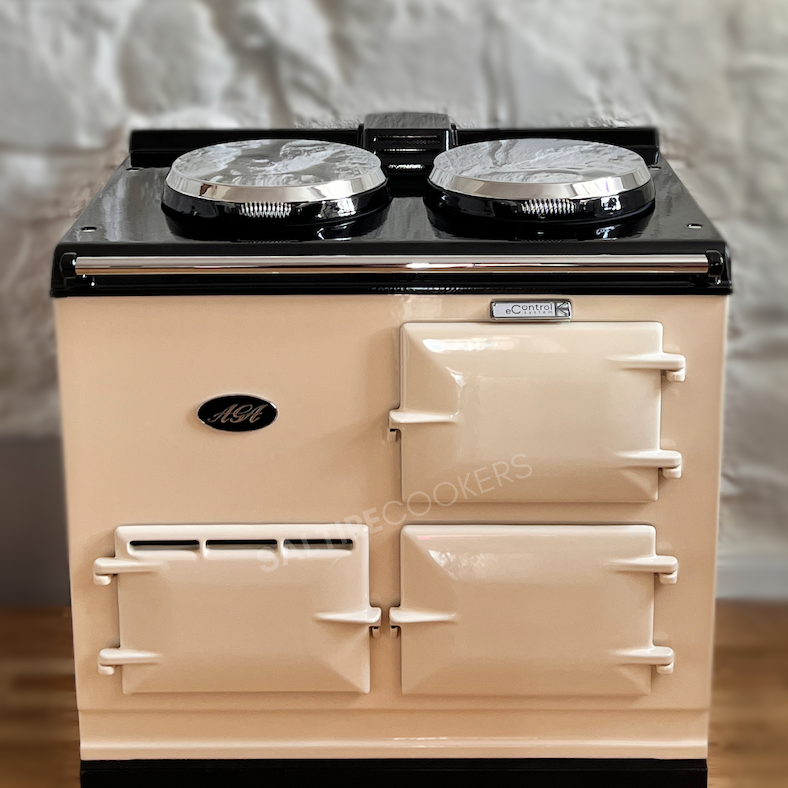2 Oven Refurbished Aga Cooker (Cream)