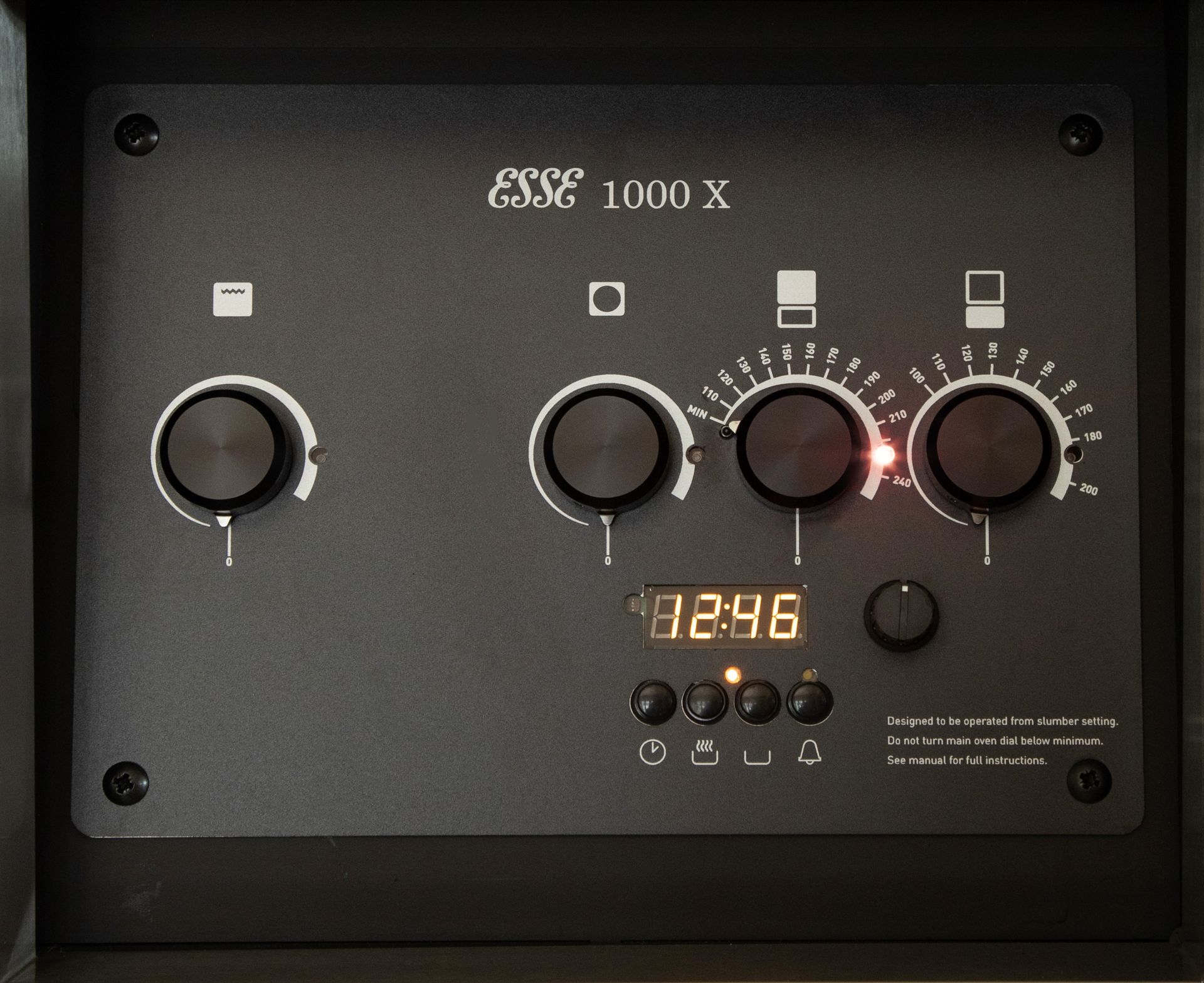 ESSE 1000X - Black | Electric Range Cooker | British Made | Saltire Cookers