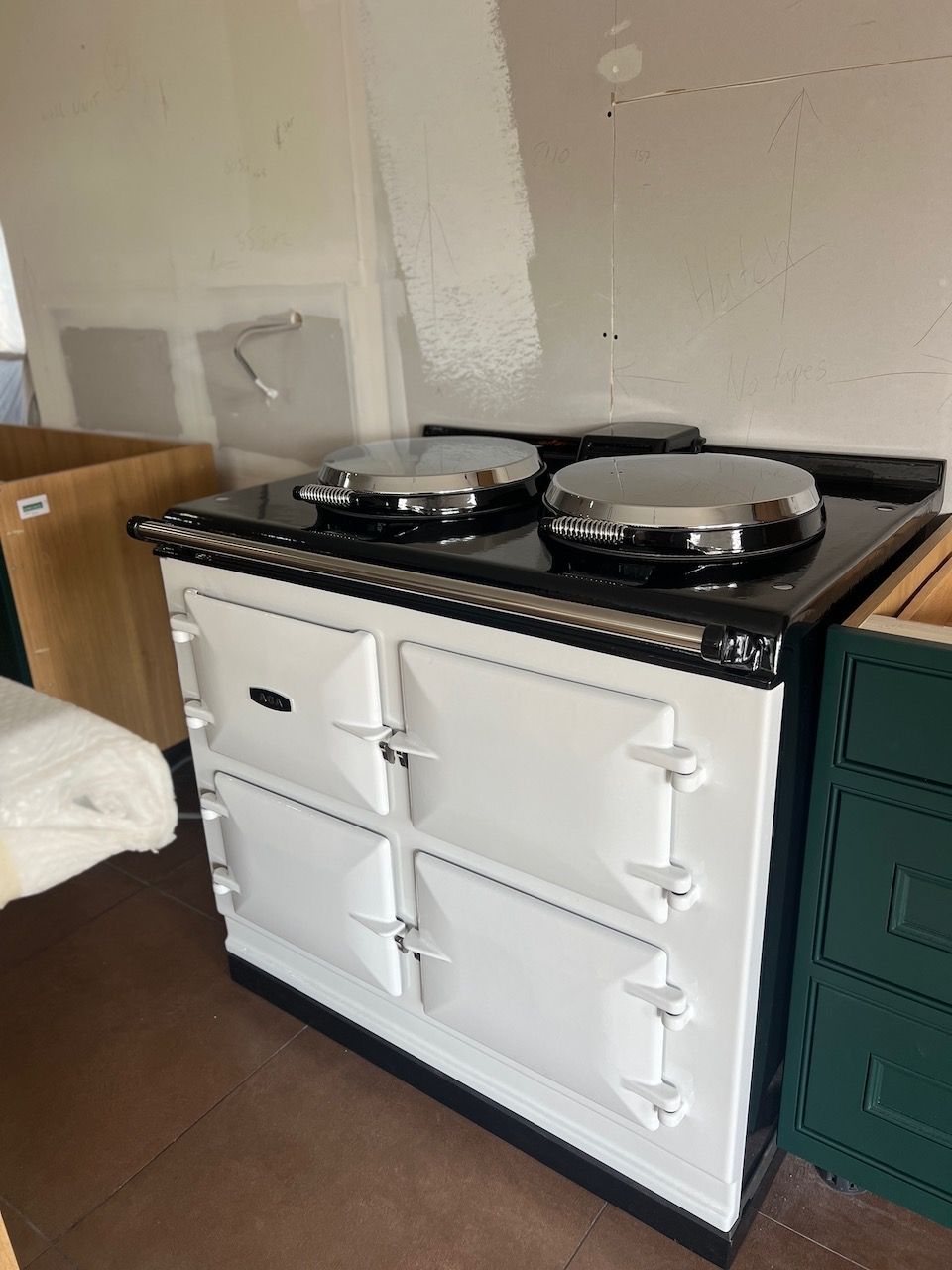 3 Oven Refurbished Aga Cooker (White)