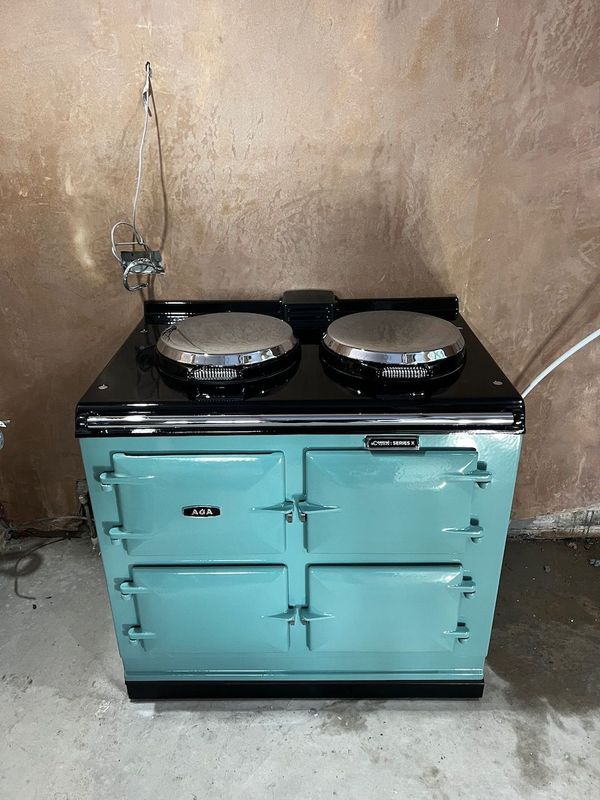 3 Oven Refurbished Aga Cooker (Pistachio)