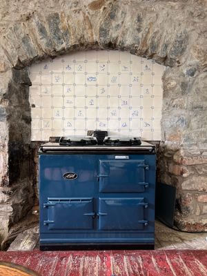 2 Oven Refurbished Aga Cooker (North Sea Blue)