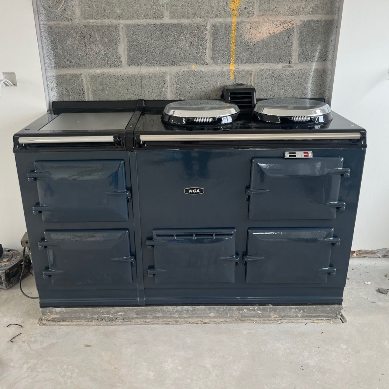 4 Oven Refurbished Aga Cooker (Anthracite)