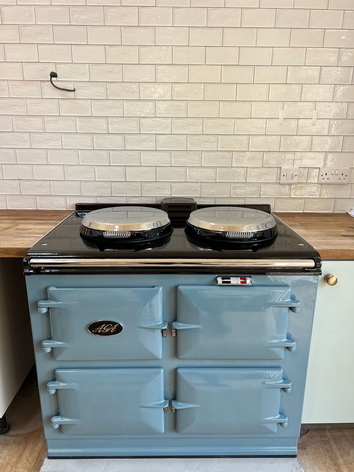 3 Oven Refurbished Aga Cooker (De Nimes)