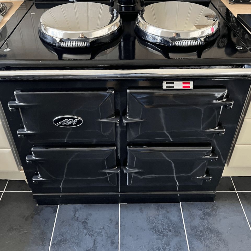 3 Oven Aga Cooker - with Original Front (Pewter)