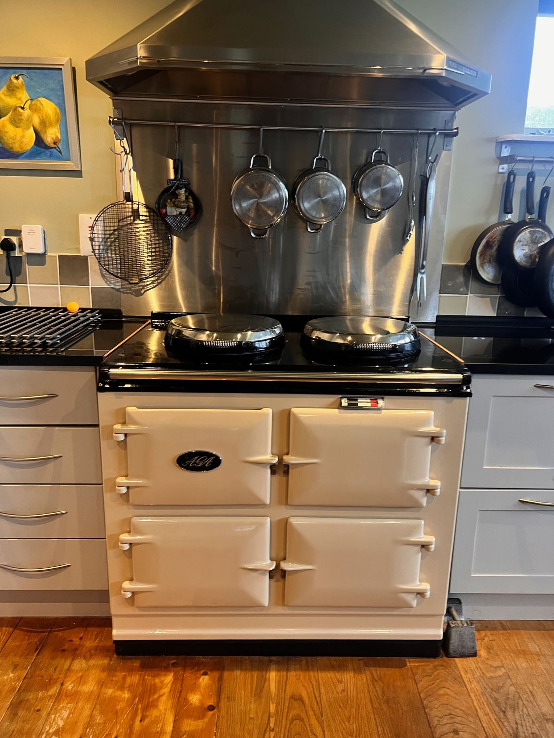 3 Oven Aga Cooker - with Original Front (Cream)