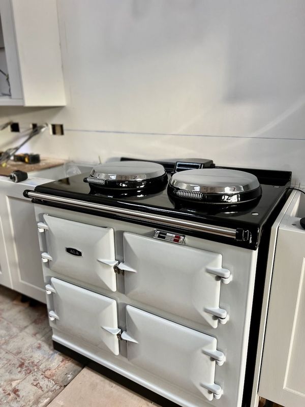 3 Oven Refurbished Aga Cooker (Pearl Ashes)