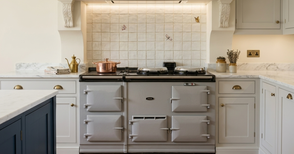 Reconditioned Aga Cooker | 4-Oven Oil | 5-Year Warranty | Saltire Cookers