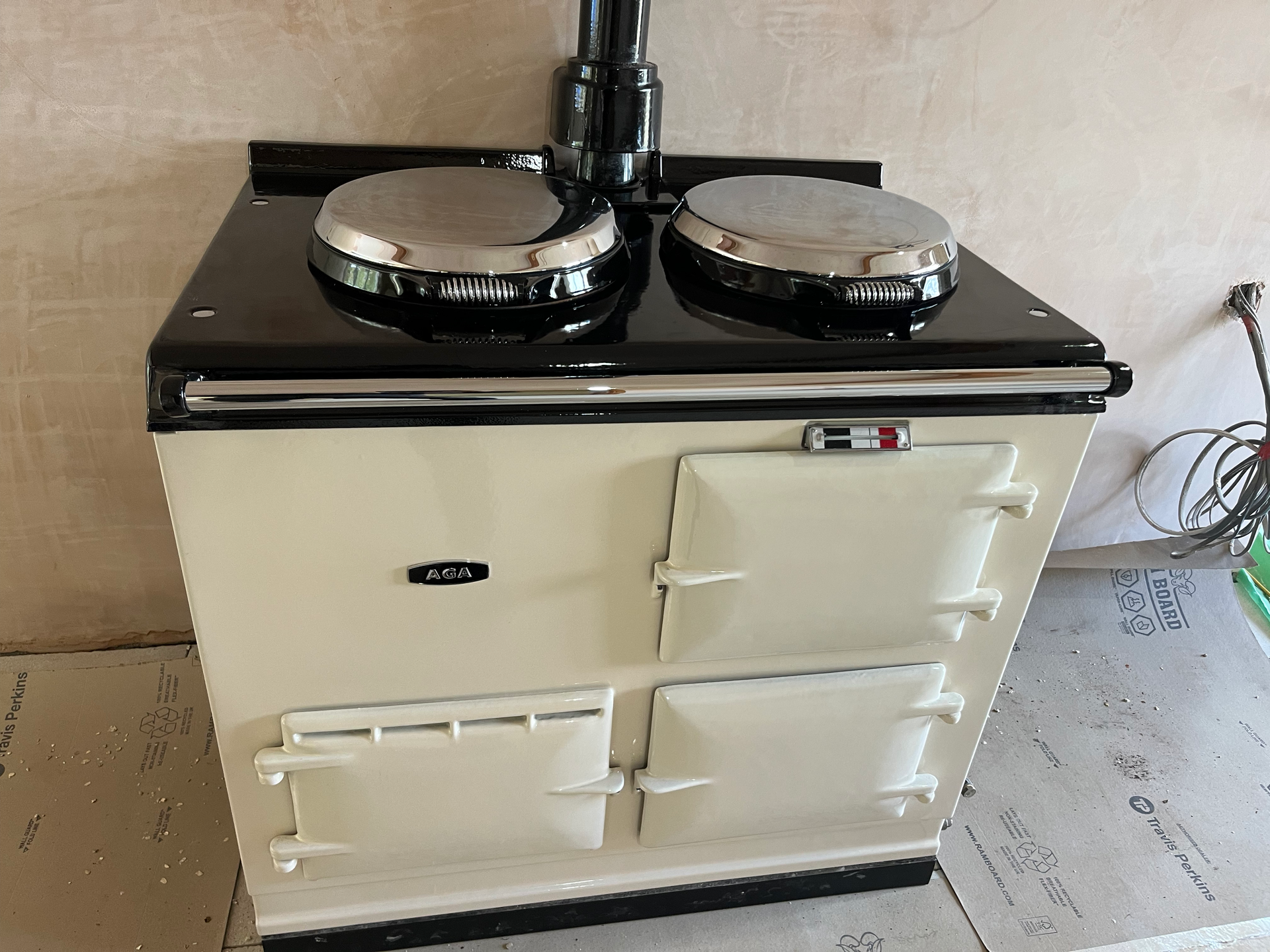 2 Oven Refurbished Aga Cooker (Ivory)