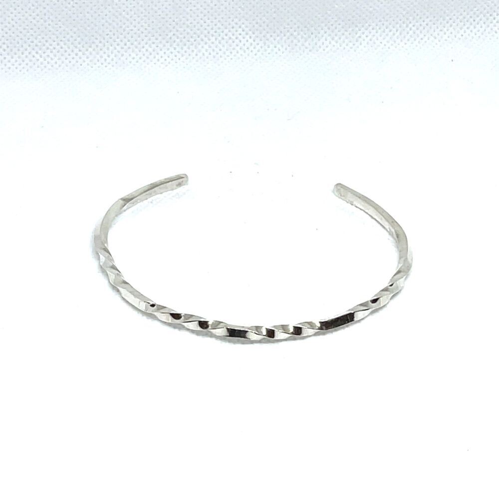 Bracelet-Double Twisted Silver 