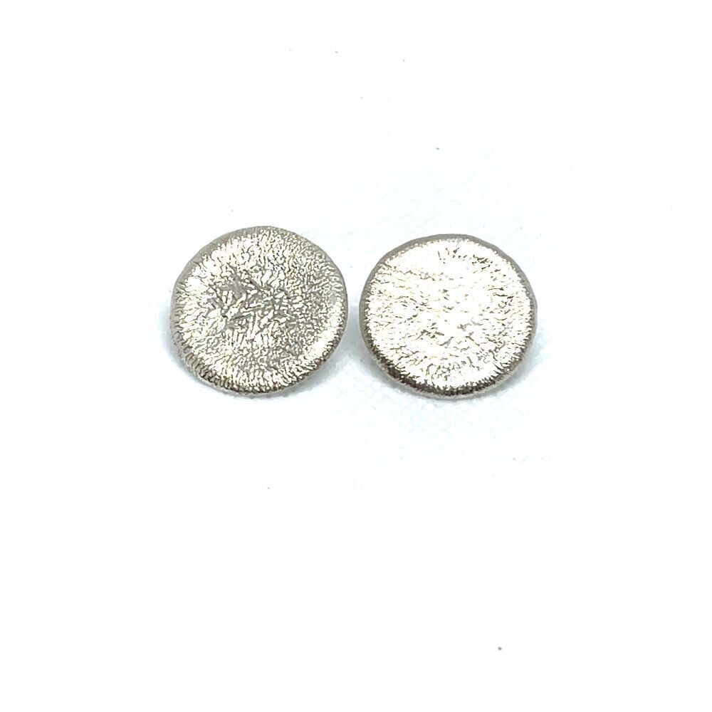 Small reticulated earrings with pins