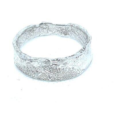 Reticulated Mens Ring