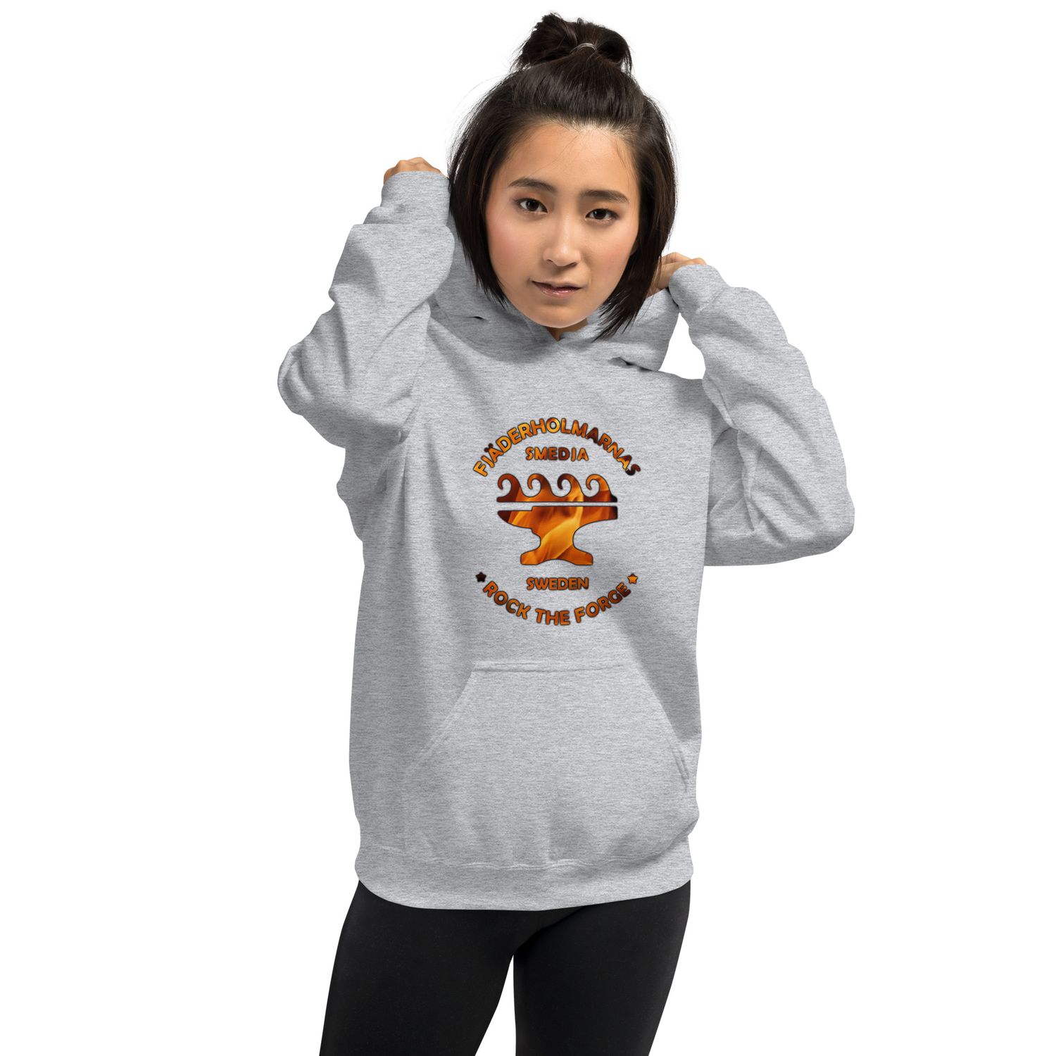 Very Cool Fire Logo  Hoodie
