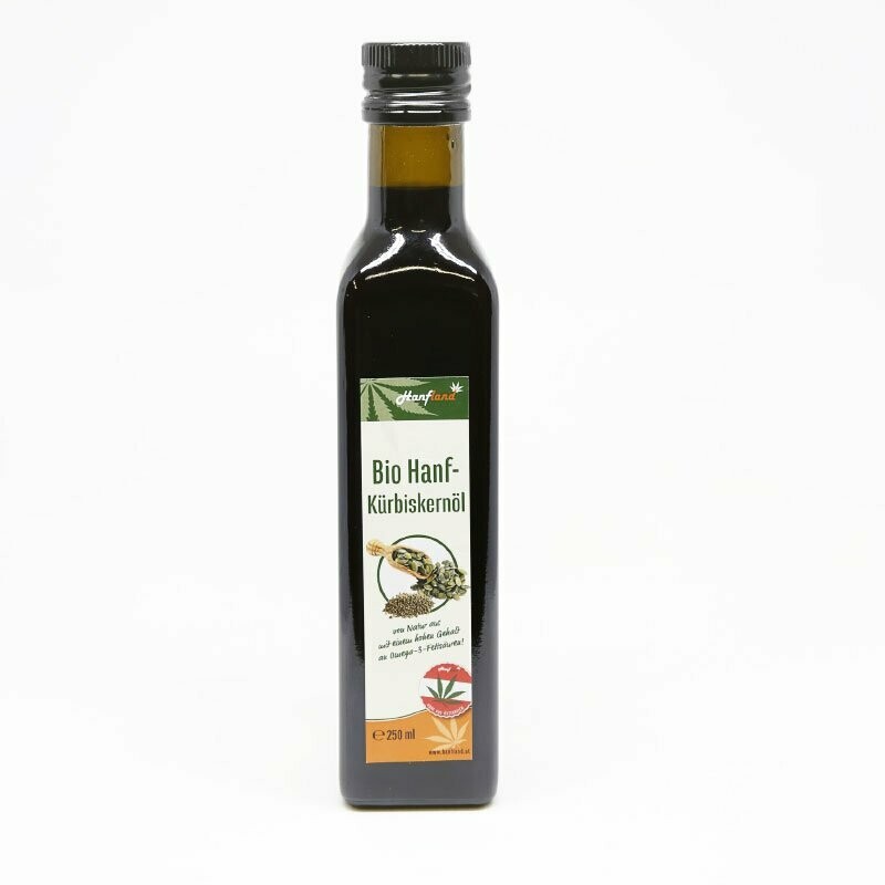 Bio Hanf-Kürbiskernöl