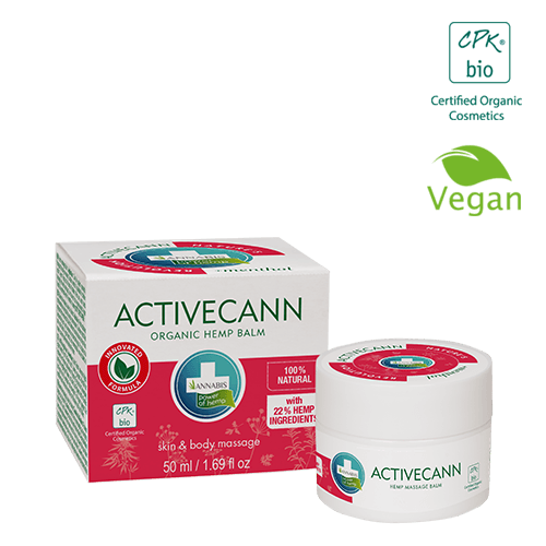 ACTIVECANN ORGANISCHE HANFSALBE +menthol