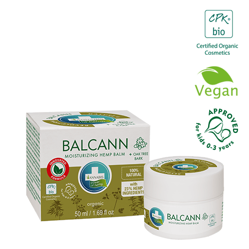 BALCANN ORGANISCHE HANFSALBE +eichenrinden