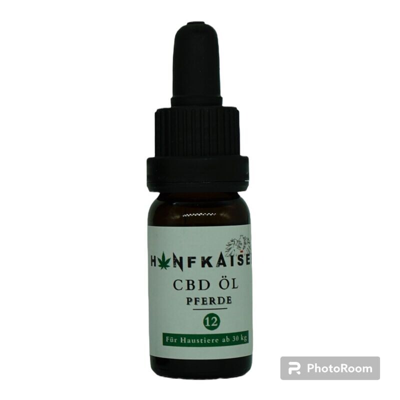 12% Pferde BIO CBD-Öl