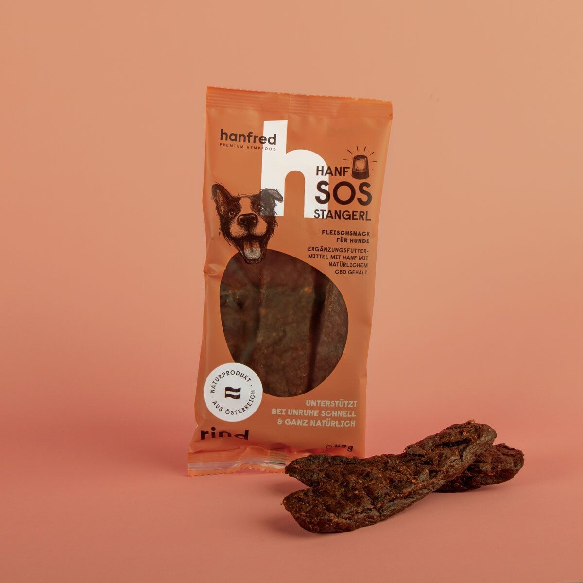 SOS Stangerl mit Hanf – Rind 3er Pack