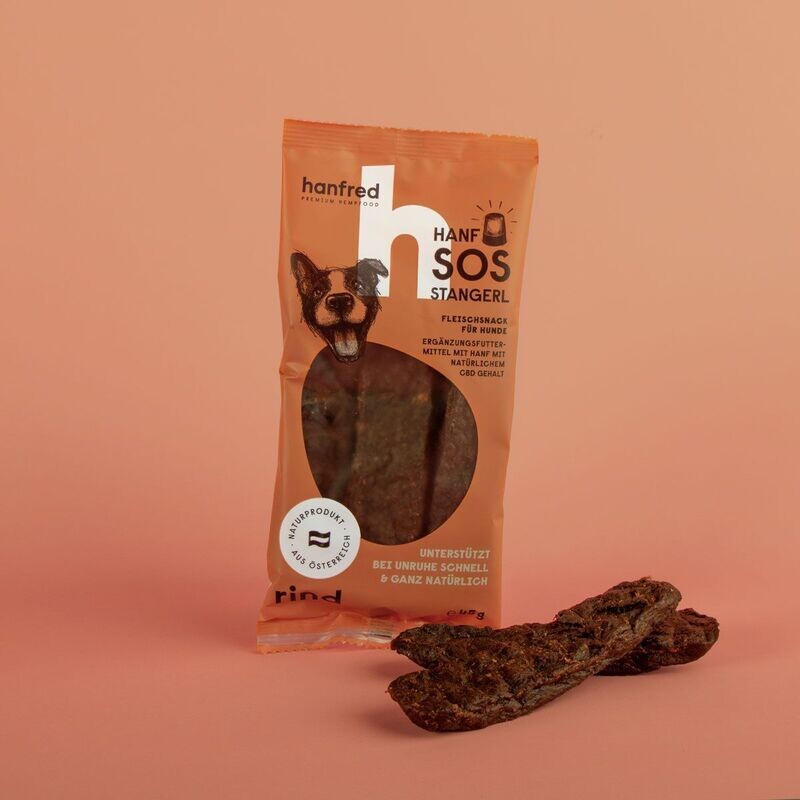 SOS Stangerl mit Hanf – Rind 3er Pack
