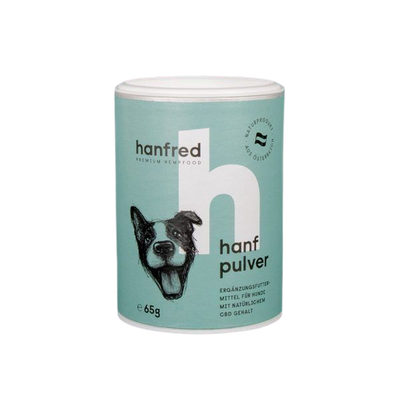 CBD Hanfpulver für Hunde