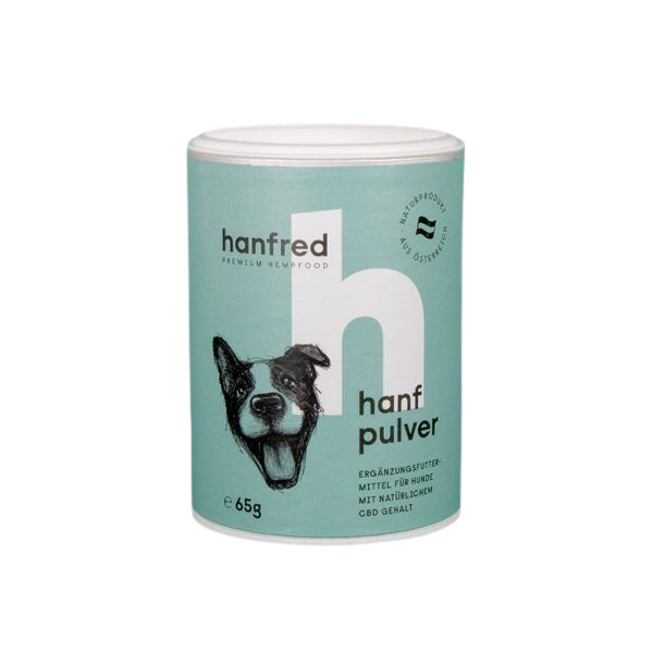CBD Hanfpulver für Hunde