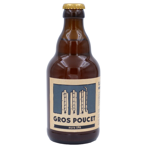 GROS POUCET - Euro IPA 33cl. 6.5% vol.