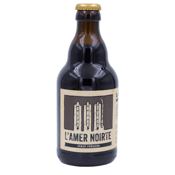 L'AMER NOIRTE, noire 33cl. 6% vol.