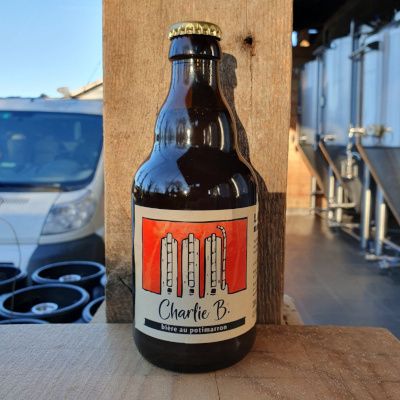 CHARLIE B. blonde au potimarron rôti 33cl. 4.6% vol.