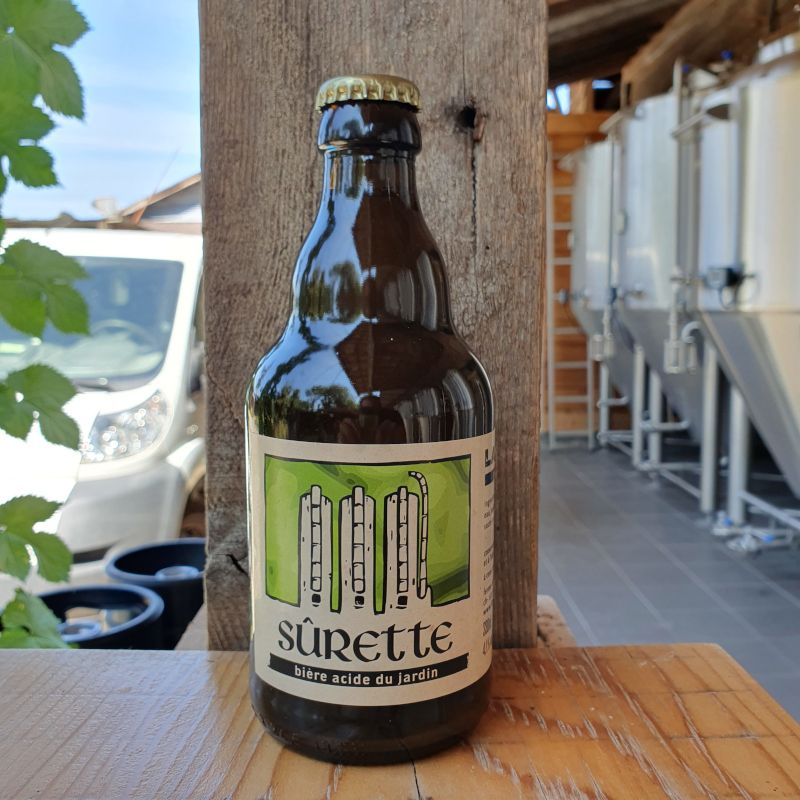 SÛRETTE, berliner weisse aux houblons du jardin, 33cl. 4.1% vol.