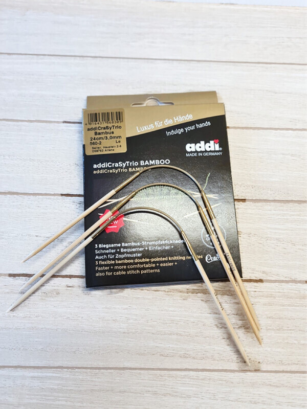 addi CraSyTrio BAMBOO SHORT 2,5mm/24cm