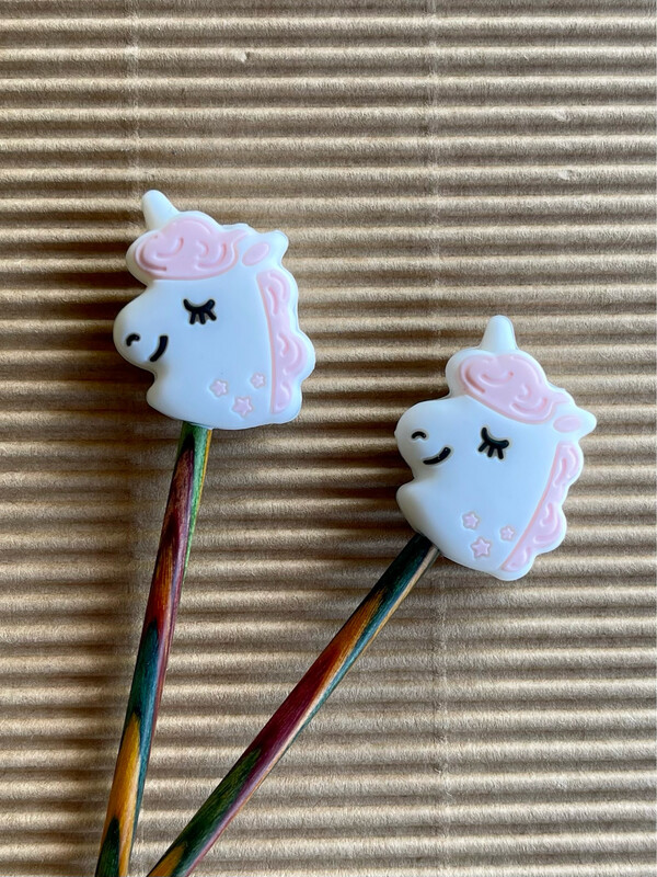 Maschenstopper „Einhorn rosa“