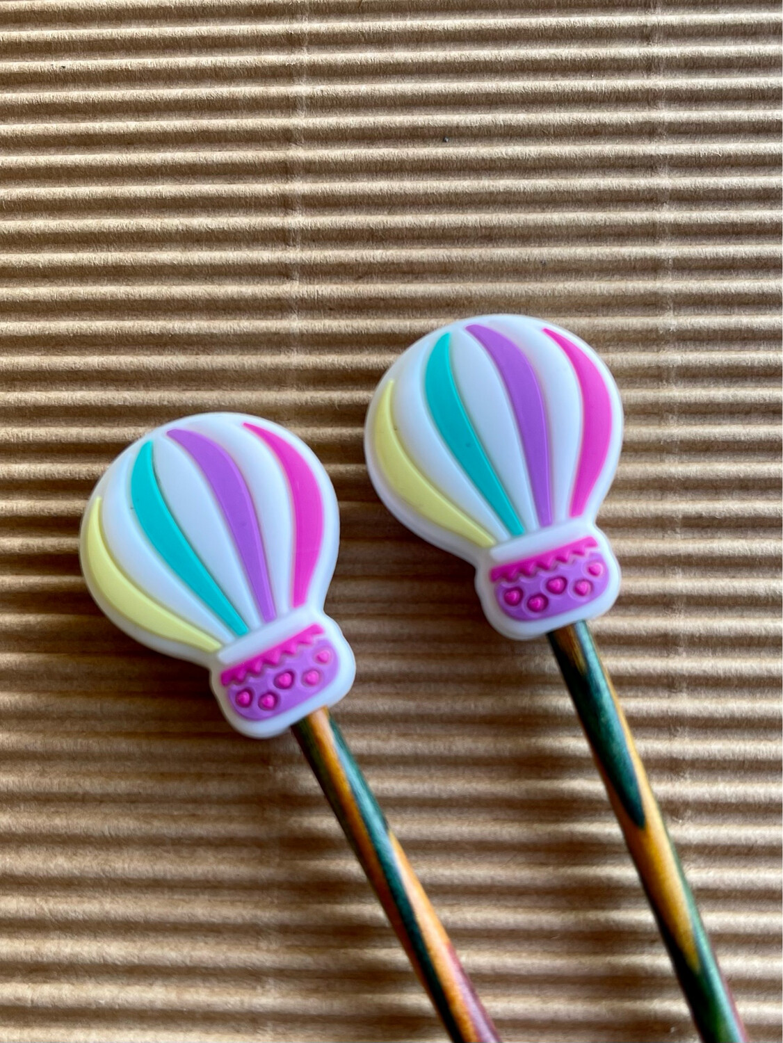 Maschenstopper „Heißluftballon bunt“