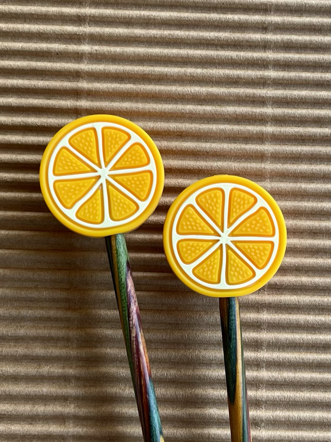 Maschenstopper „Orangen“