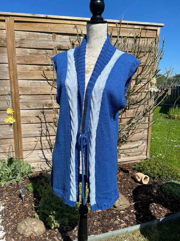 Ärmellose Jacke