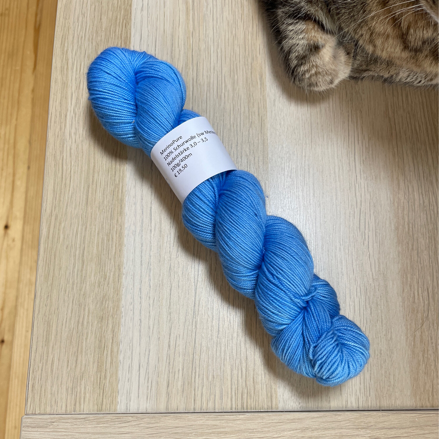 MerinoPur „Hellblau“