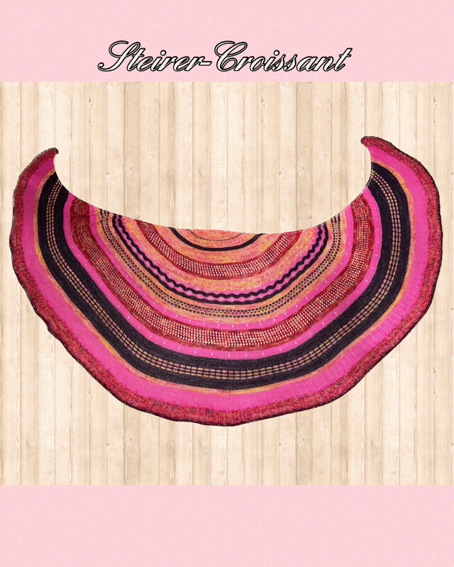 Tuch "Steirer-Croissant" Anleitung