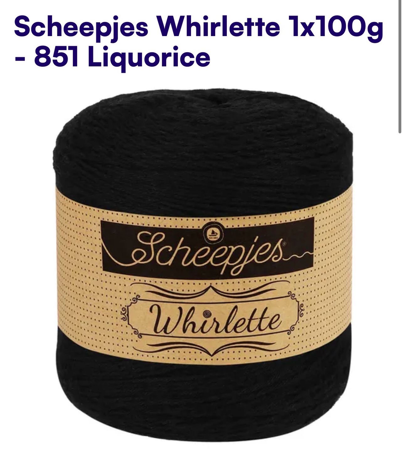Whirlette 851 Liquorice