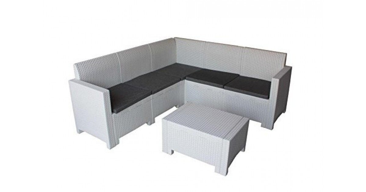 Комплект мебели NEBRASKA CORNER Set,белый