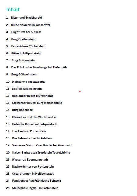 Malbuch für Kinder - Die Fränkische Schweiz
