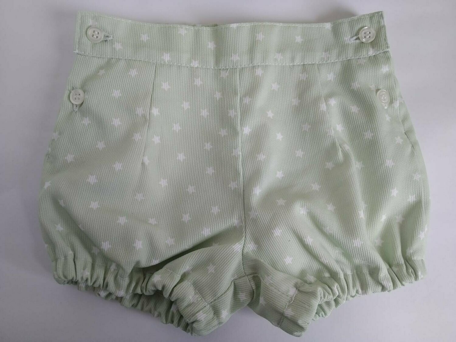 PANTALÓN VERDE ESTRELLAS BLANCAS