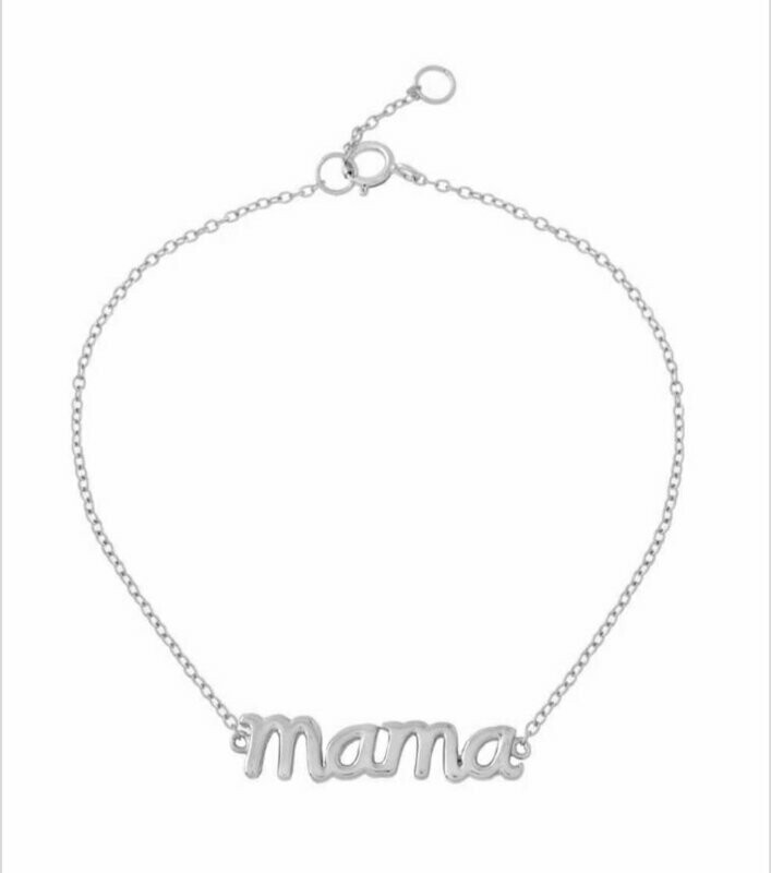 PULSERA MAMA PLATA