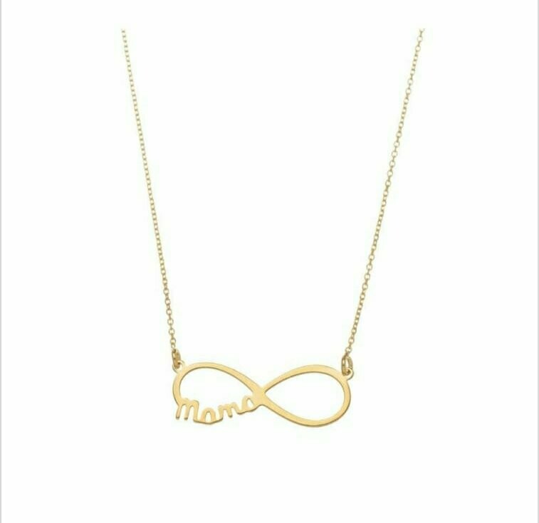 COLLAR MAMA EN 8 ORO