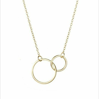 COLLAR CIRCULOS ORO