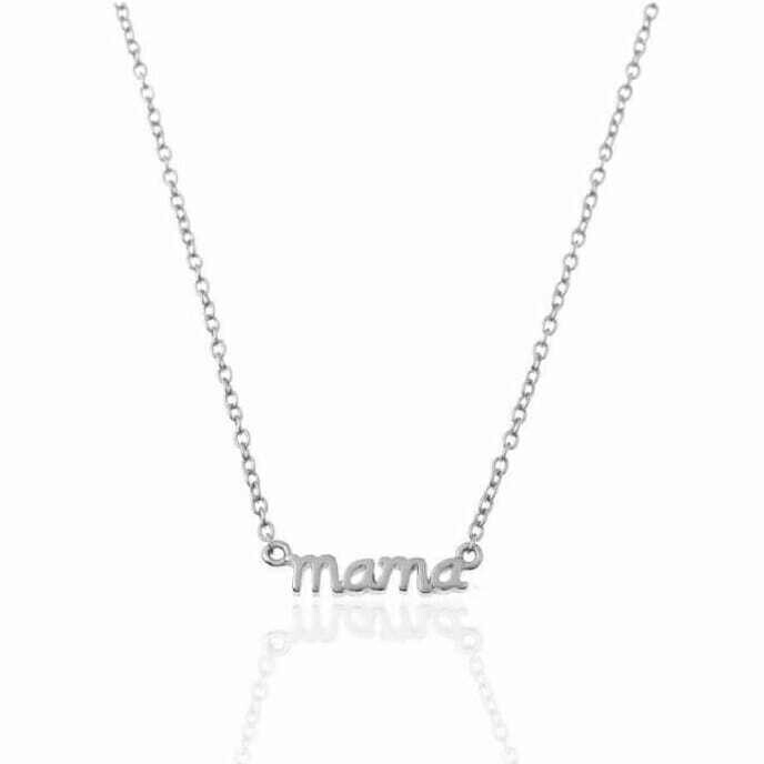 COLLAR MAMA PLATA