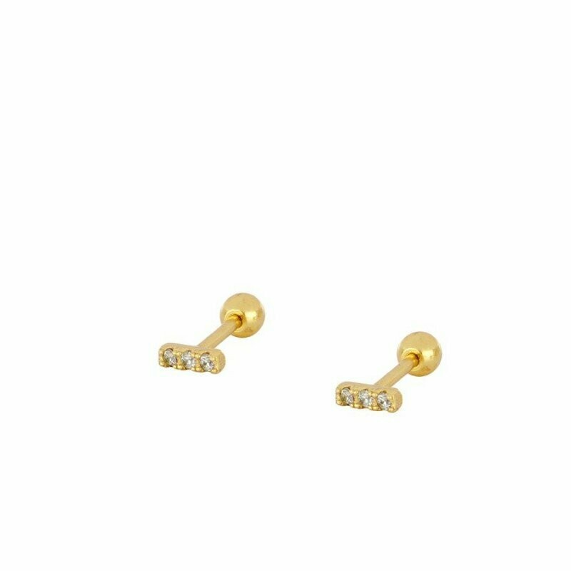 PENDIENTES PIERCING BARRA